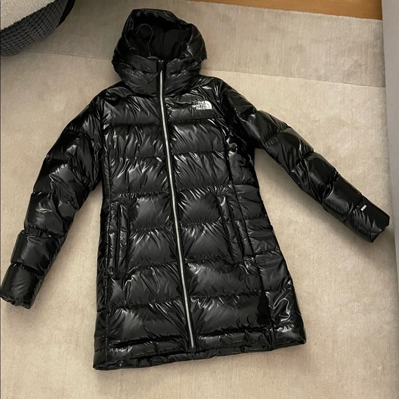 North Face Shiny Puffer Jacket | Poshmark